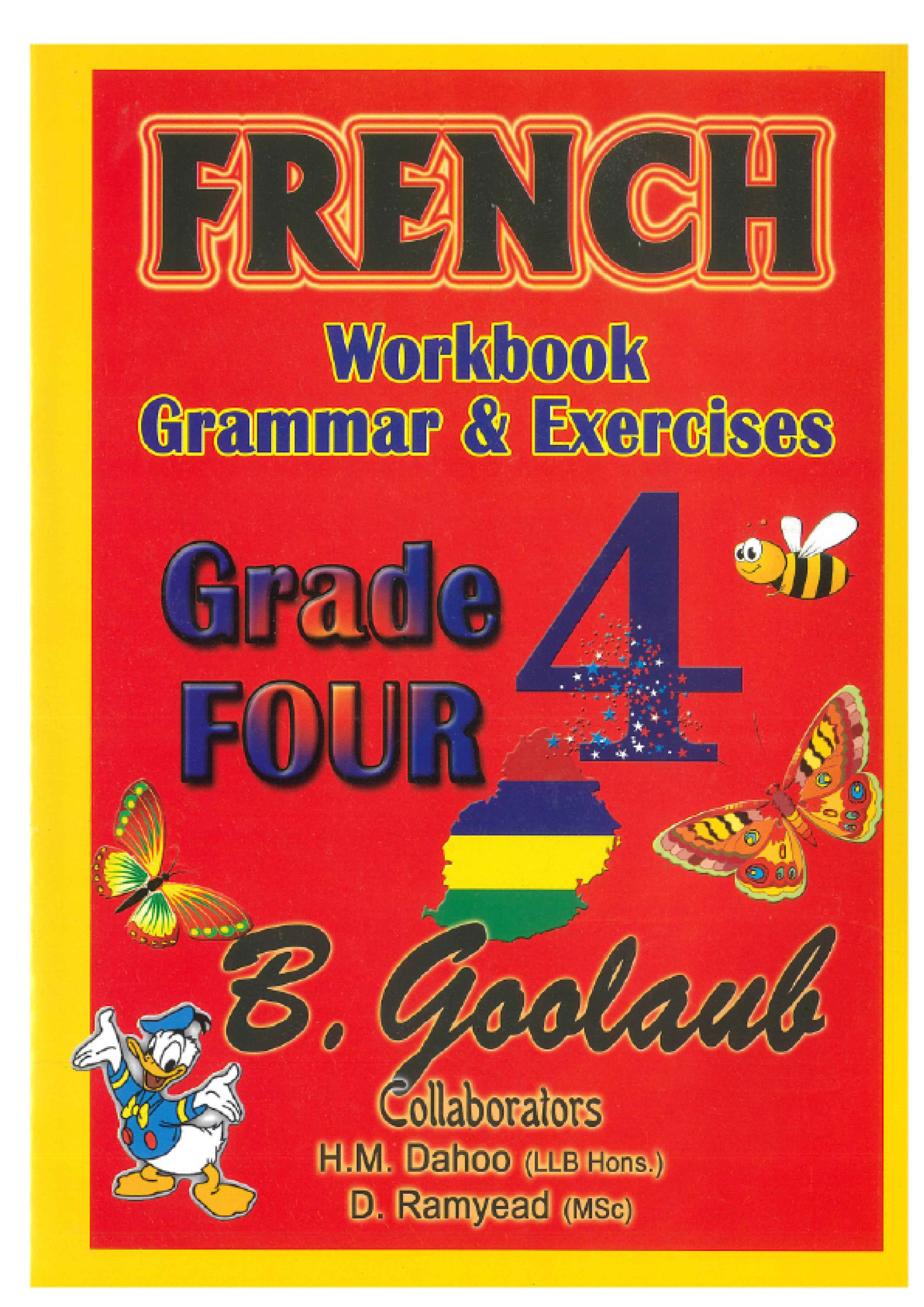 FRENCH WRKBOOK GRAMMAR & EX G4 - GOOLAUB